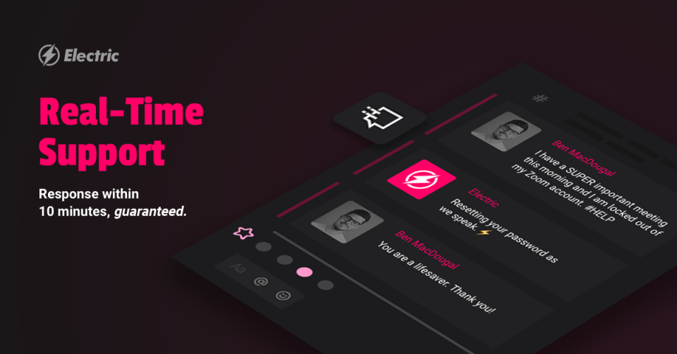 screenshot of Electric AI